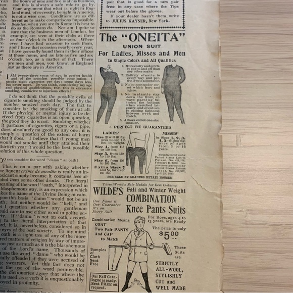 1894 Ladies Home Journal Magazine - Picture 6 of 16